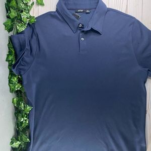 Men’s blue polo shirt